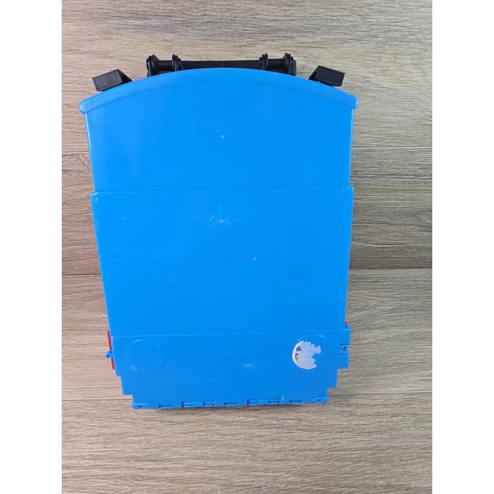 Thomas the Train Carrying Case Storage Plastic Blue 2009 Track & Trains Inside